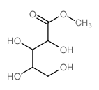 Arabinonic acid, methylester structure