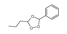 3-Phenyl-5-propyl-1,2,4-trioxolane Structure