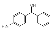 Benzenemethanol,4-amino-a-phenyl- Structure