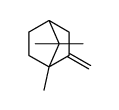 1,7,7-trimethyl-2-methylidene-norbornane结构式