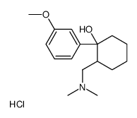 2-[(Dimethylamino)methyl]-1-(3-methoxyphenyl)cyclohexanol hydroch loride (1:1) Structure