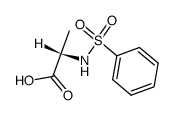 (2S)-2-[(PHENYLSULFONYL)AMINO]PROPANOIC ACID picture