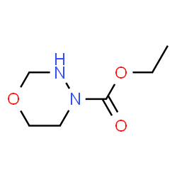 4H-1,3,4-Oxadiazine-4-carboxylicacid,tetrahydro-,ethylester(9CI)结构式