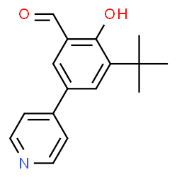 3-(叔丁基)-2-羟基-5-(吡啶-4-基)苯甲醛图片