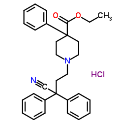 diphenoxylate hydrochloride Structure