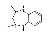 2,3,4,5-tetrahydro-2,2,4-trimethyl-1H-benzo[b][1,4]diazepine Structure