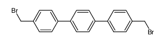 4,4''-bis(bromomethyl)-1,1':4',1''-terphenyl结构式