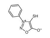 4-Mercapto-3-phenylsydnone Structure