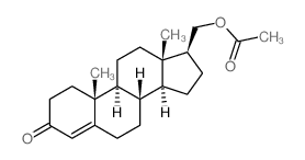 Androst-4-en-3-one, 17b-(hydroxymethyl)-, acetate(7CI,8CI) structure