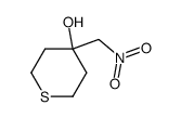 4-(nitromethyl)tetrahydro-2H-thiopyran-4-ol Structure