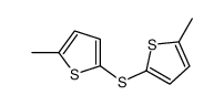 2-methyl-5-(5-methylthiophen-2-yl)sulfanylthiophene结构式