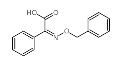 2-phenyl-2-phenylmethoxyimino-acetic acid Structure