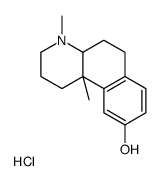 (4aS,10bS)-4,10b-dimethyl-1,2,3,4a,5,6-hexahydrobenzo[f]quinolin-9-ol,hydrochloride结构式