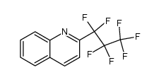 2-heptafluoropropylquinoline结构式