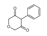 4-phenyloxane-3,5-dione Structure