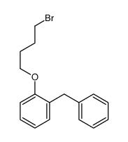 1-(4-Bromobutoxy)-2-benzylbenzene结构式