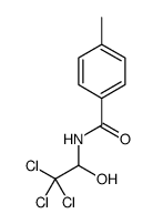 4-methyl-N-(2,2,2-trichloro-1-hydroxyethyl)benzamide Structure