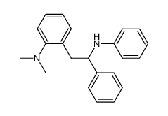 2-(2-phenylamino-2-phenylethyl)-N,N-dimethylaminobenzene Structure