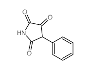 2,3,5-Pyrrolidinetrione,4-phenyl- structure