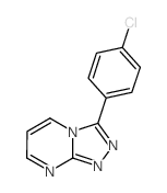 9-(4-chlorophenyl)-1,5,7,8-tetrazabicyclo[4.3.0]nona-2,4,6,8-tetraene structure