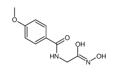 N-[2-(hydroxyamino)-2-oxoethyl]-4-methoxybenzamide Structure