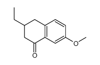 1(2H)-Naphthalenone,3-ethyl-3,4-dihydro-7-methoxy-(5CI) picture