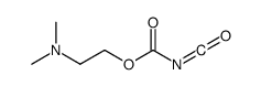 Carbonisocyanatidic acid, 2-(dimethylamino)ethyl ester (9CI) structure