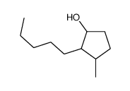 3-methyl-2-pentylcyclopentan-1-ol Structure