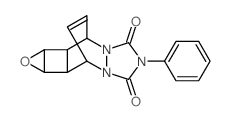 N-phenyl-4-oxa-8,9-diazatetracyclo<5.2.2.02,6.03,5>undec-10-ene-8,9-dicarboximide结构式