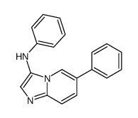 N,6-diphenylimidazo[1,2-a]pyridin-3-amine Structure