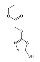 2-((5-Thioxo-4,5-dihydro-1,3,4-thiadiazol-2-yl)thio)ethyl acetate structure