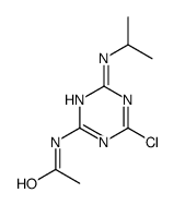 2-Chloro-4-acetamido-6-(isopropylamino)-s-triazine结构式