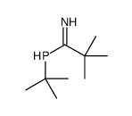 1-tert-butylphosphanyl-2,2-dimethylpropan-1-imine结构式