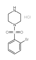 4-(2-溴-苯磺酰基)-哌嗪盐酸盐图片