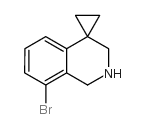 8'-BROMO-2',3'-DIHYDRO-1'H-SPIRO[CYCLOPROPANE-1,4'-ISOQUINOLINE] Structure