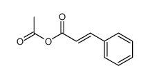 acetic acid trans-cinnamic acid-anhydride Structure