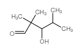 3-Hydroxy-2,2,4-trimethylvaleraldehyde Structure