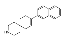 9-naphthalen-2-yl-3-azaspiro[5.5]undec-9-ene Structure