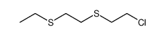 Ethane, 1-[(2-chloroethyl)thio]-2-(ethylthio)- picture