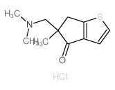 3-(dimethylaminomethyl)-3-methyl-8-thiabicyclo[3.3.0]octa-6,9-dien-4-one picture