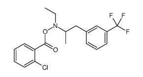 [ethyl-[1-[3-(trifluoromethyl)phenyl]propan-2-yl]amino] 2-chlorobenzoate结构式