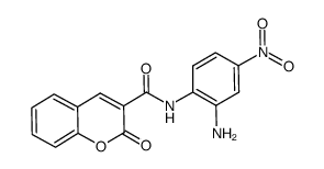 N-(2-amino-4-nitrophenyl)-2-oxo-2H-chromene-3-carboxamide Structure