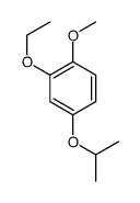 2-ethoxy-1-methoxy-4-propan-2-yloxybenzene结构式