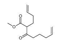 methyl 2-but-3-enyl-3-oxooct-7-enoate结构式