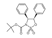 (4S,5R)-4,5-Diphenyl-1,2,3-oxathiazolidine-2,2-dioxide-3-carboxylic acid t-butyl ester, min. 97 picture