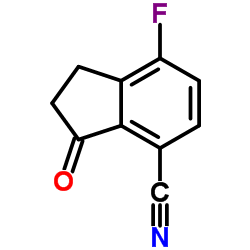 7-Fluoro-3-oxo-4-indanecarbonitrile picture