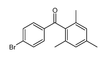 (4-bromophenyl)-(2,4,6-trimethylphenyl)methanone Structure