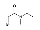 2-bromo-N-ethyl-N-methylacetamide Structure