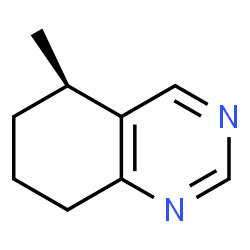 Quinazoline, 5,6,7,8-tetrahydro-5-methyl-, (R)- (9CI)结构式