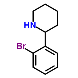 2-(2-Bromophenyl)piperidine结构式